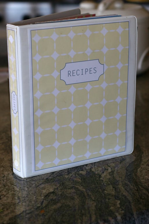 Cookbook Cover Template Free