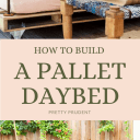 How to build a pallet daybed