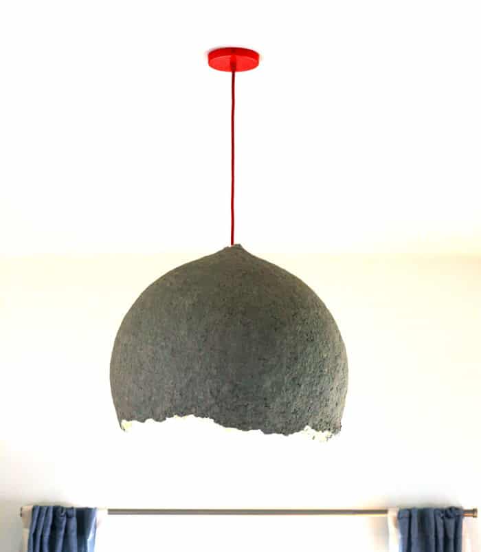 Diy How To Make A Paper Mache Lamp, Are Paper Lamp Shades Safe
