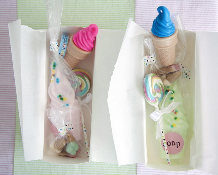 Ice Cream Party favors