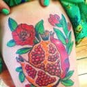 My Pomegranate Tattoo Step-by-Step