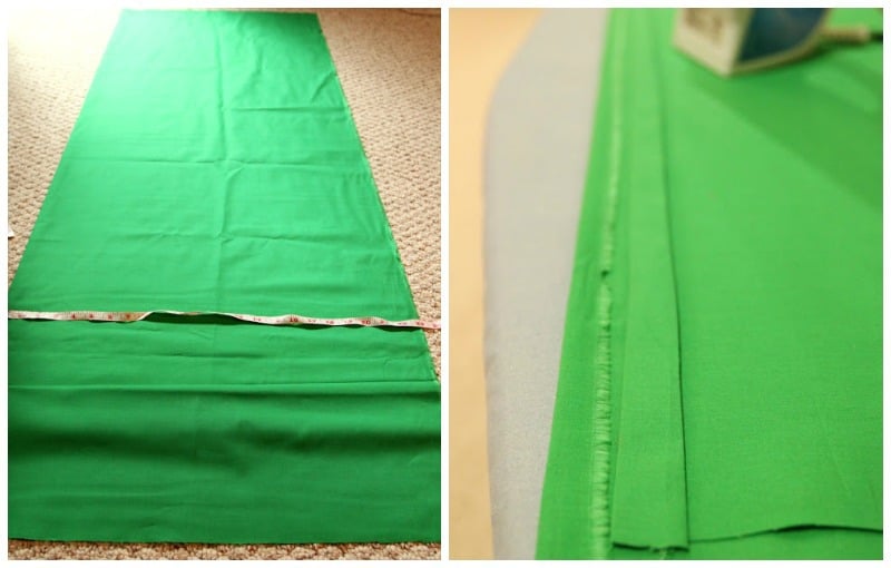How to Stencil on Fabric + Elastic Waist Skirt Tutorial