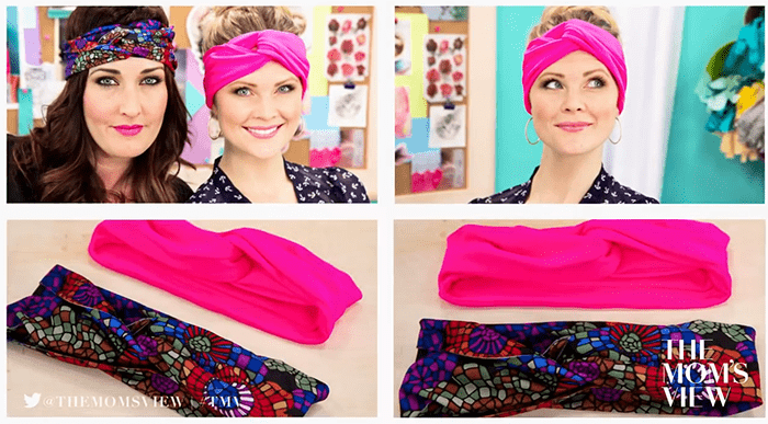 How to Make a Head Wrap: The DIY Challenge on The Mom's View