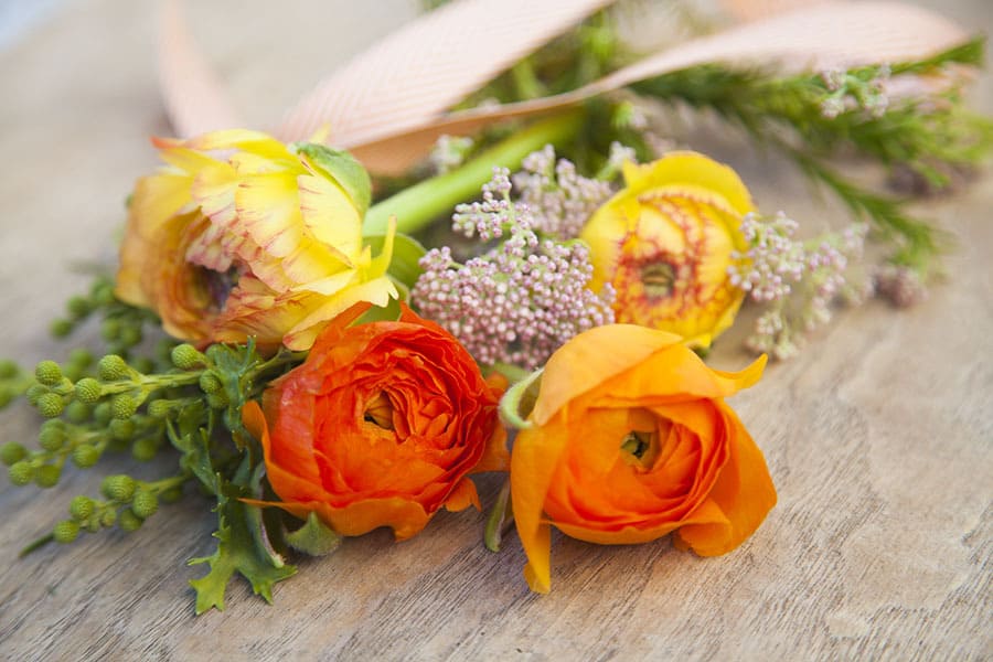 5-Minute Spring Flower Corsage