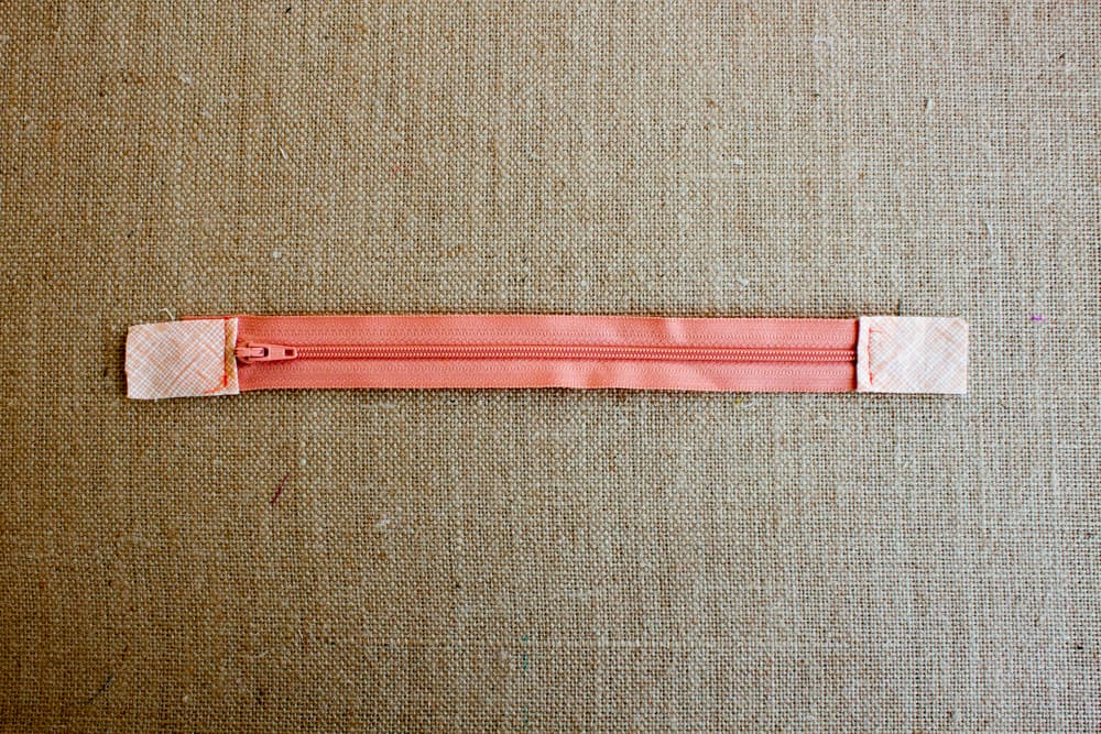 DIY Pencil Case Zip @prettyprudent