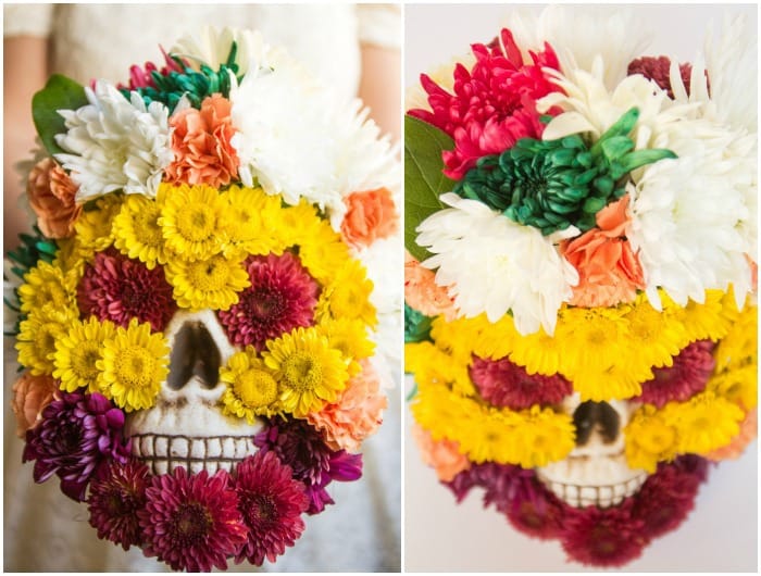 Flower Friday: Day of the Dead Flower Skull