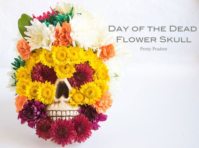 Flower Friday: Day of the Dead Flower Skull