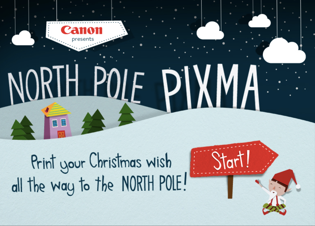 Canon North Pole PIXMA App