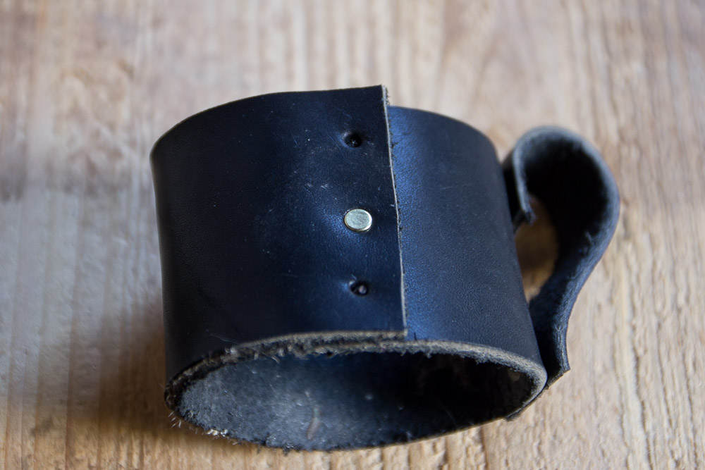 DIY Leather Mug Sleeve