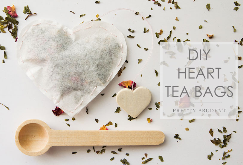 DIY Heart-Shaped Tea Bags