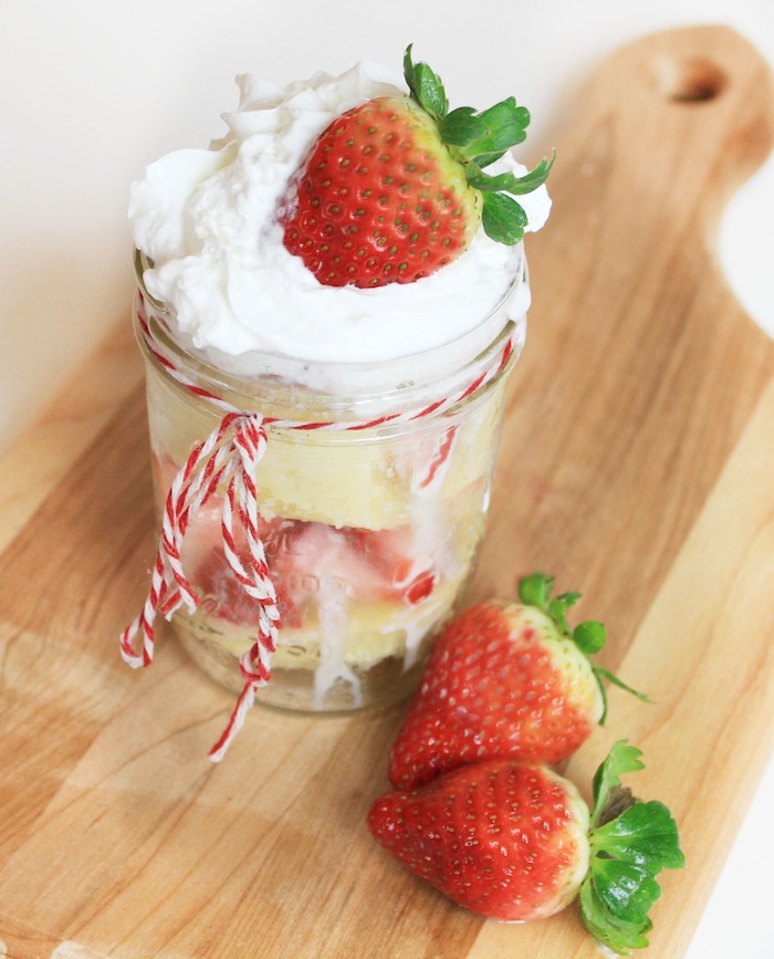 Microwave Strawberry Shortcake Recipe