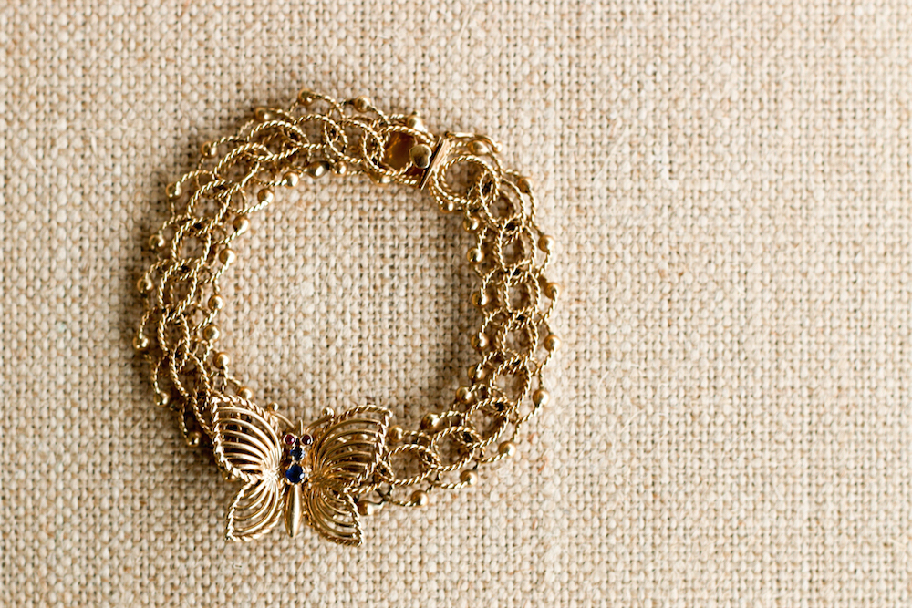 Vintage Butterfly Bracelet
