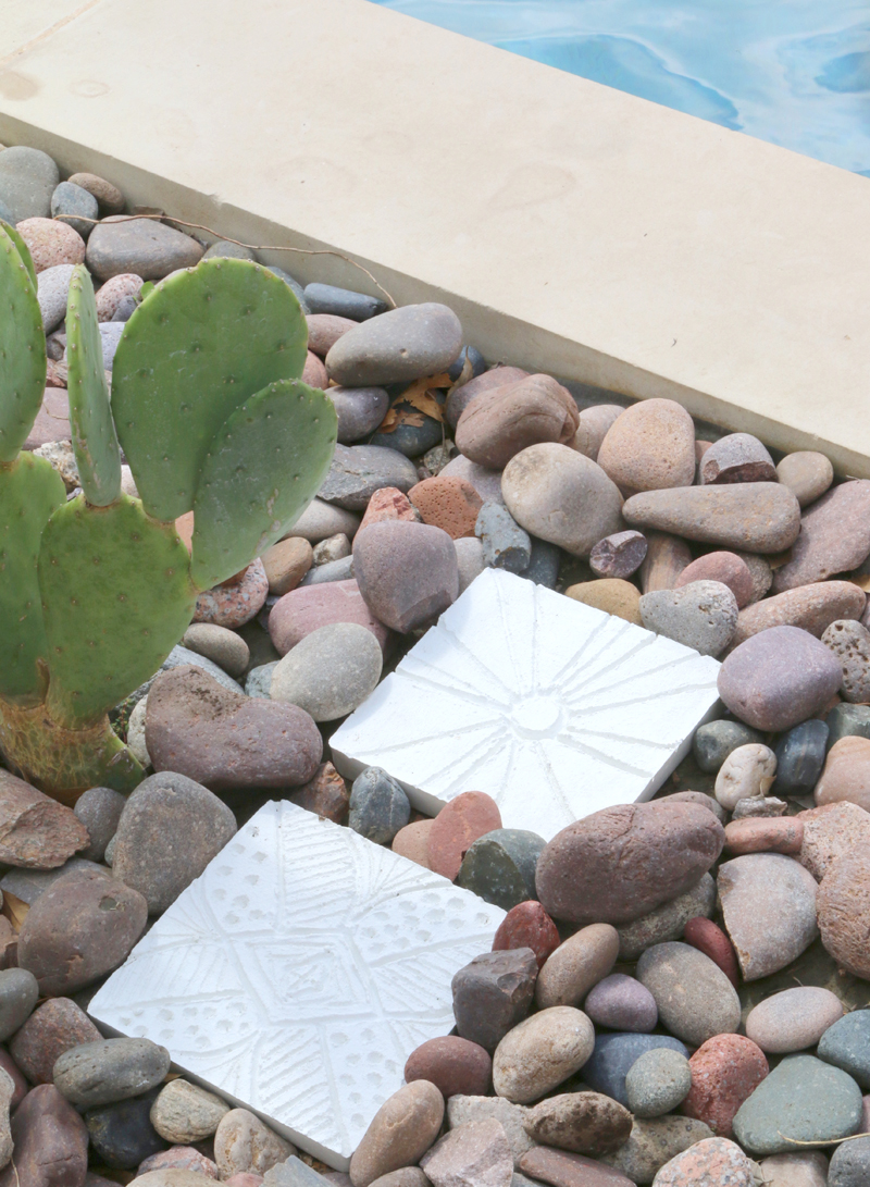 How to make a garden stepping stone